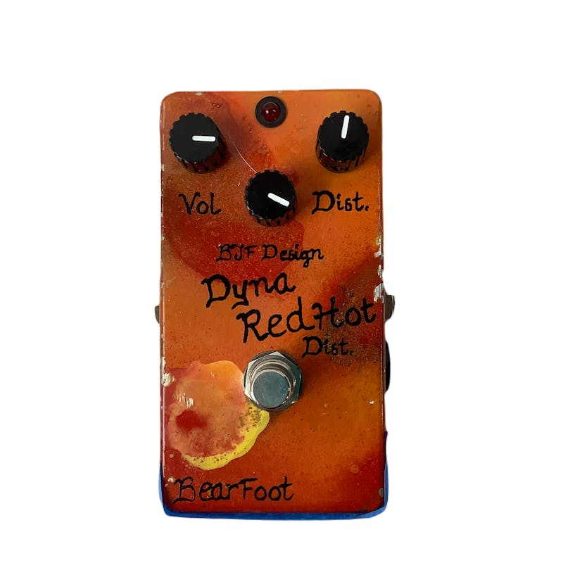 Used BEARFOOT DYNA RED HOT Guitar Effects Distortion/Overdrive