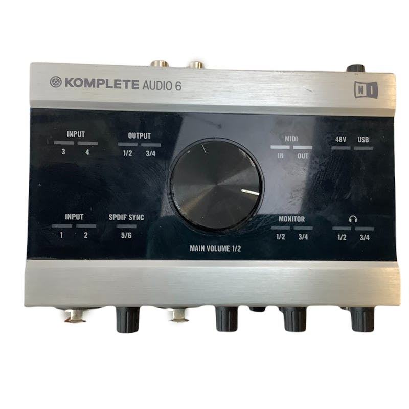 Used Native Instruments KOMPLETE AUDIO 6 Computer Interfaces 48khz