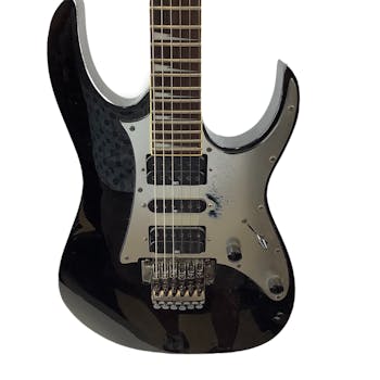 Used Ibanez RG350EX Electric Guitars Black Electric Guitars