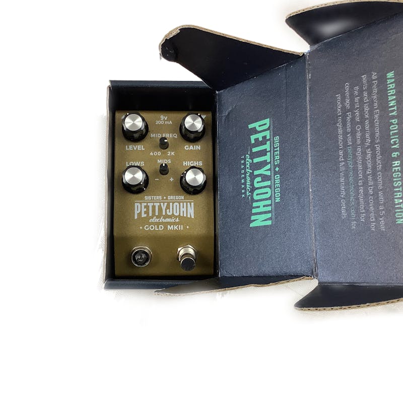 Used PETTY JOHN GOLD MKII Guitar Effects Distortion/Overdrive