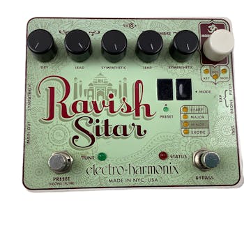 Used Electro Harmonix (E/H) RAVISH SITAR Guitar Effects Other