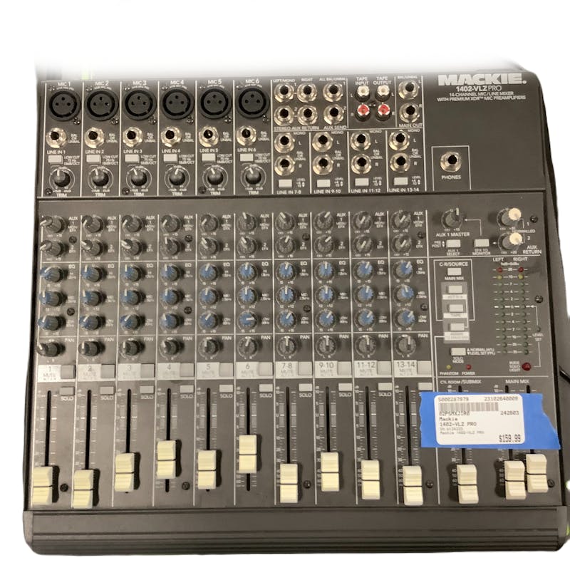 Used Mackie 1402-VLZ PRO Mixers Mixers