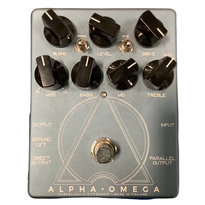 Used DarkGlass Electronics ALPHA OMEGA Guitar Effects Distortion