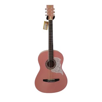 Used Rogue SO-069-RAG-PK Acoustic Guitars Pink Acoustic Guitars