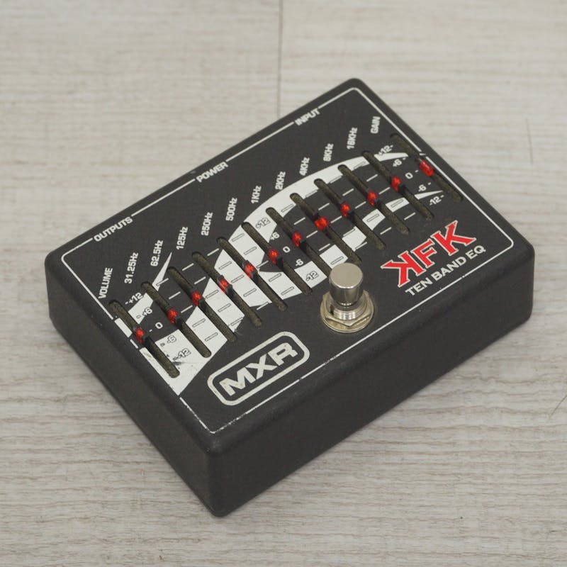 Used MXR KFK-1 10 Band EQ Guitar Effect EQ