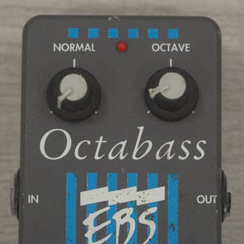 Used EBS Octabass Guitar Effect