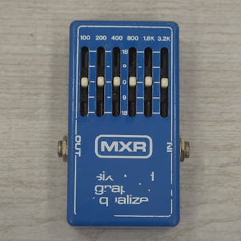 Used MXR MX-109 SIX BAND GRAPHIC EQUALIZER Guitar Effects EQ 