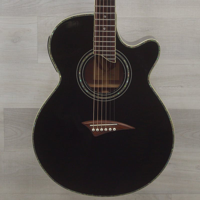 Used Dean Performer SE Acoustic Guitar Black