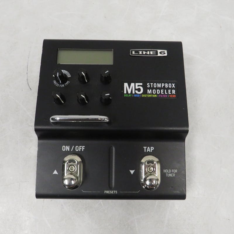 Used Line 6 M5 STOMPBOX MODELER Guitar Effects Other Guitar Effects