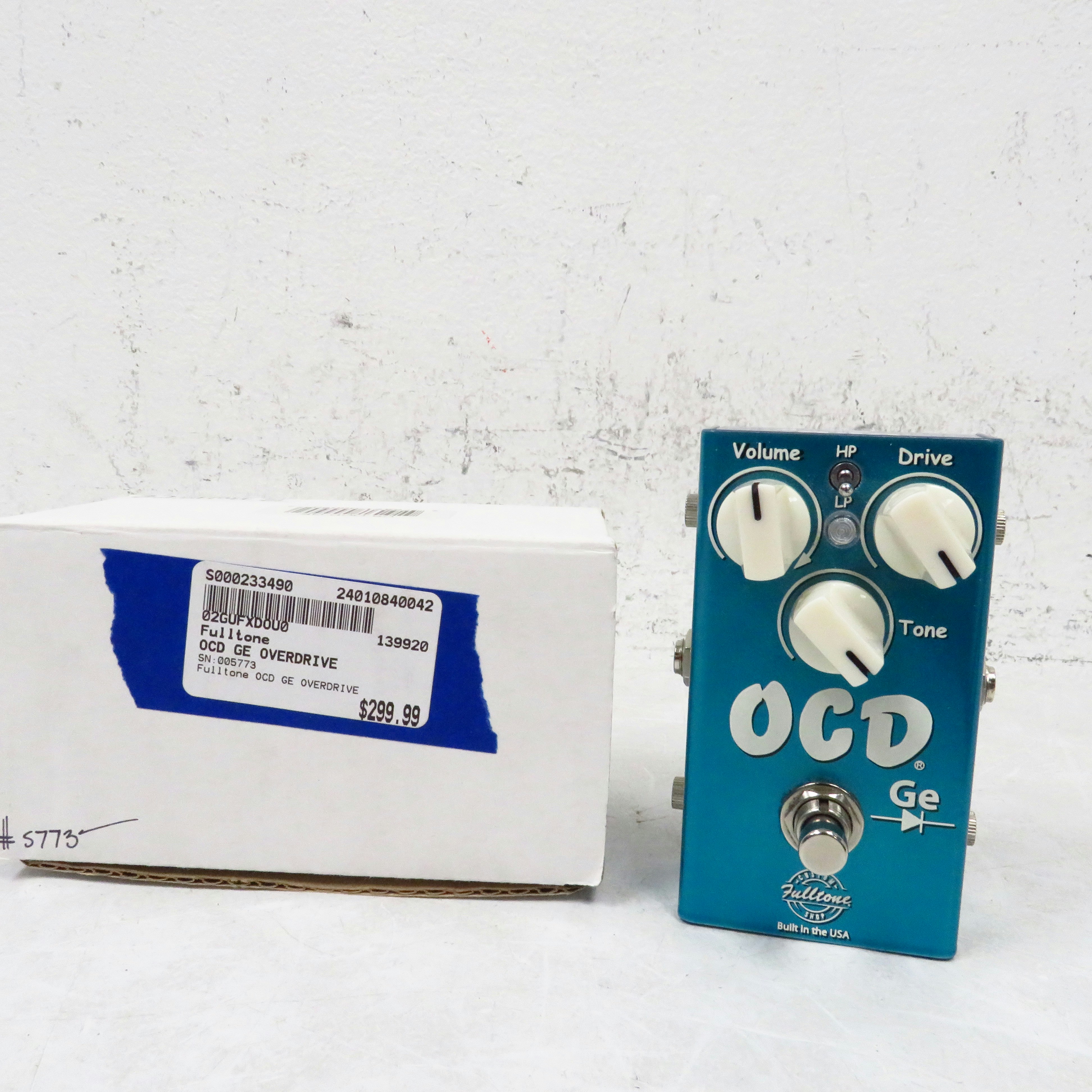 Used Fulltone OCD GE OVERDRIVE Guitar Effects Distortion/Overdrive Guitar  Effects