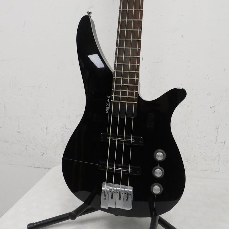 Used Yamaha RBX4A2 BASS GUITAR Bass Guitars Black Bass Guitars