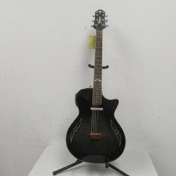 Used Crafter SA-TMBK Electric Acoustic Hybrid Guitar