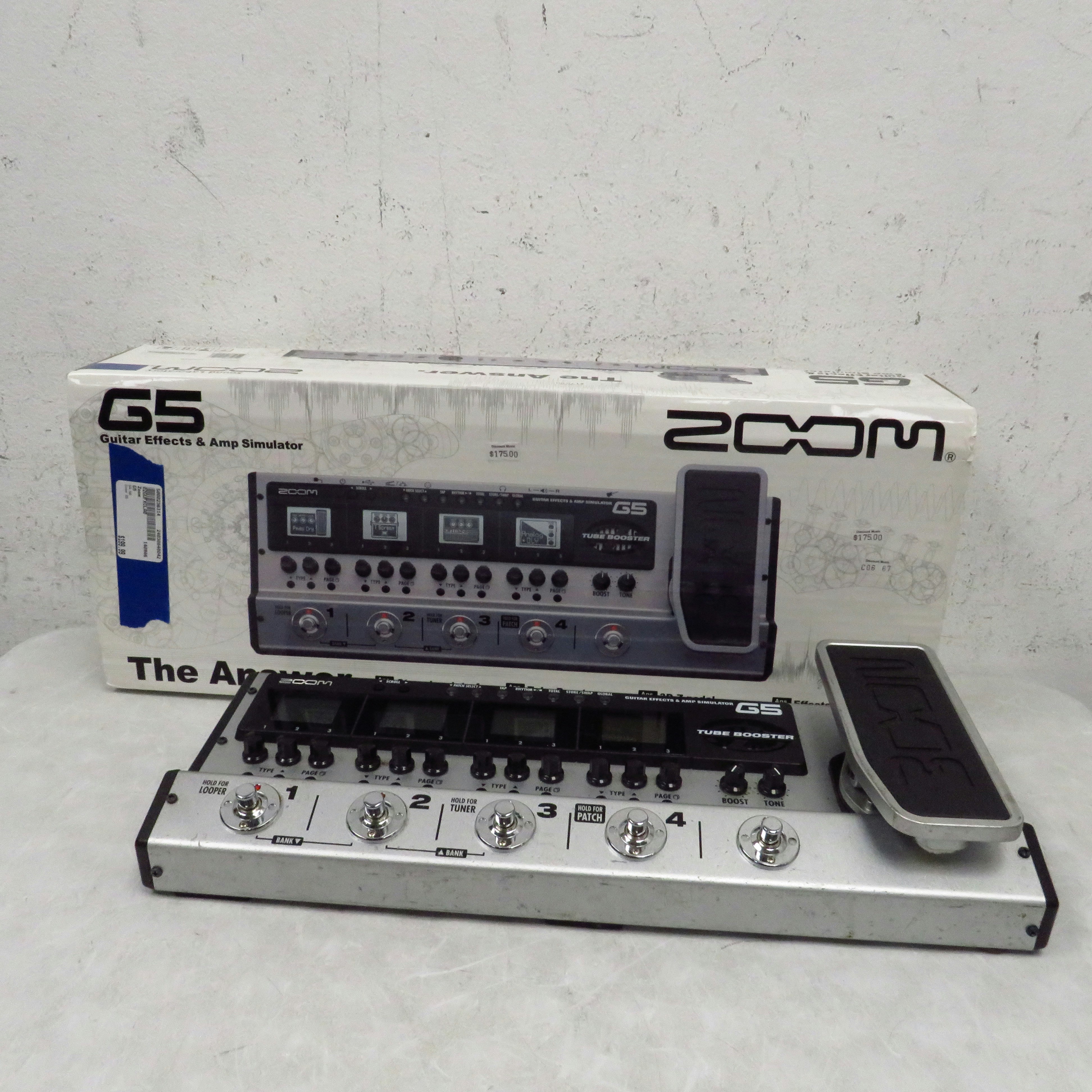 Used Zoom G5 Guitar Effects Pedal