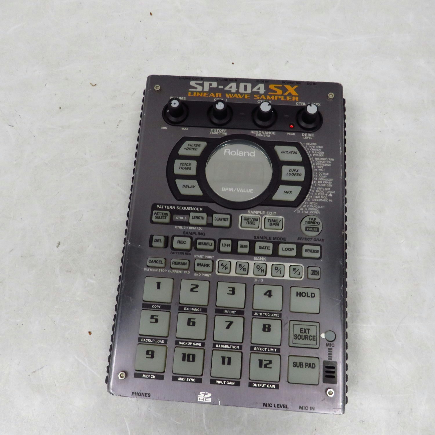 Used Roland SP-404 SX Sampler Sequencer