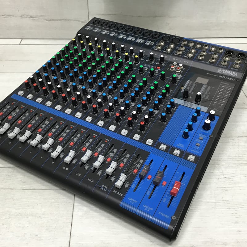 Used Yamaha MG16XU 16-channel Mixer with USB and FX