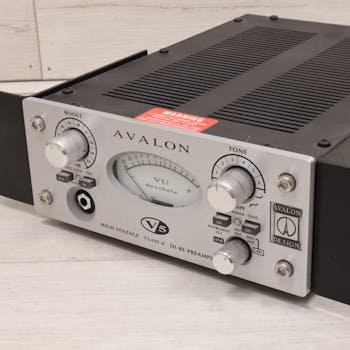 Used Avalon V5 SILVER MIC PREAMP AND DIRECT IN Recording