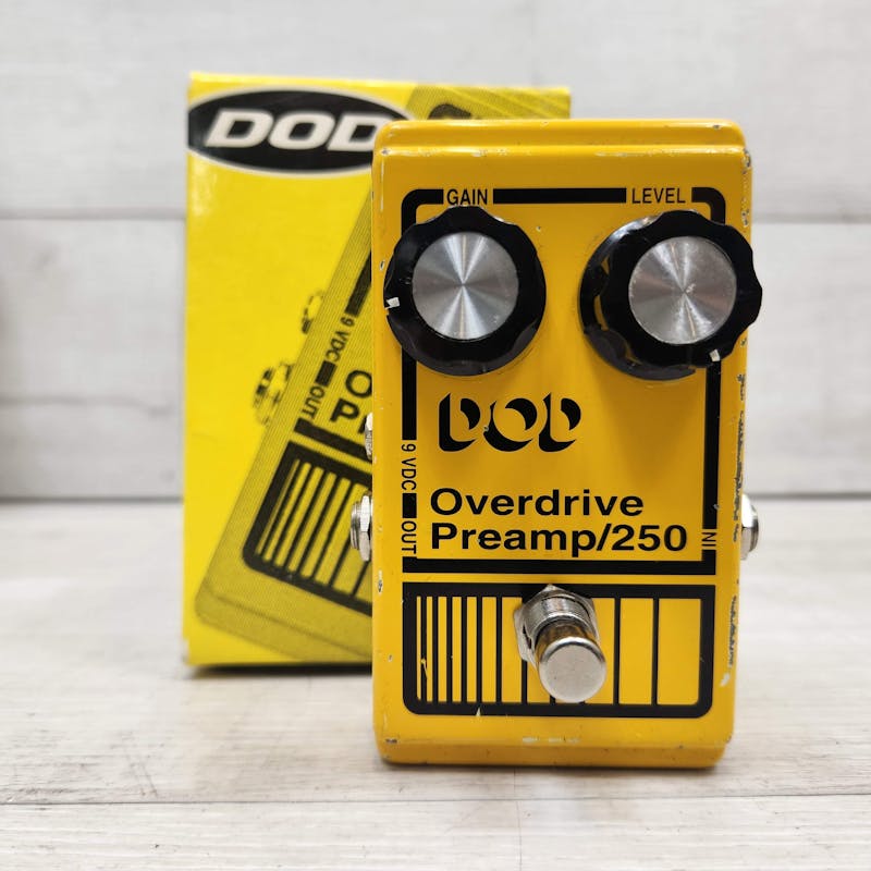 Used DOD OVERDRIVE PREAMP 250 90S REISSUE Guitar Effects