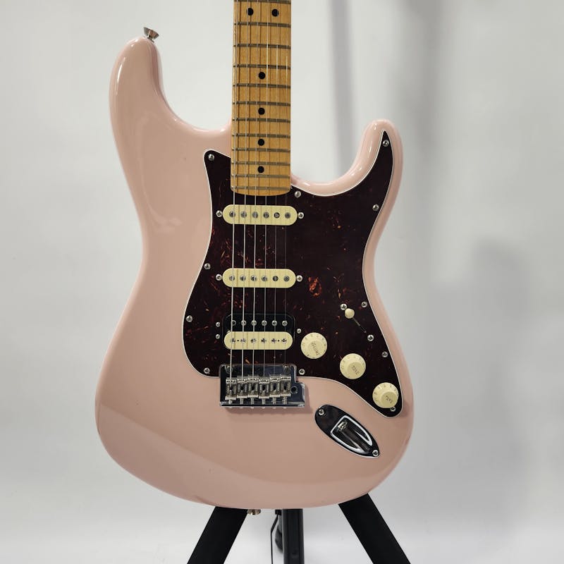 Used Fender PLAYER DELUXE STRATOCASTER HSS SHELL P Electric Guitars Pink