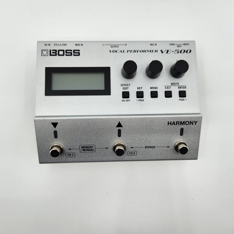 Used Boss VE-500 VOCAL PERFORMER Guitar Effects Multi FX Guitar