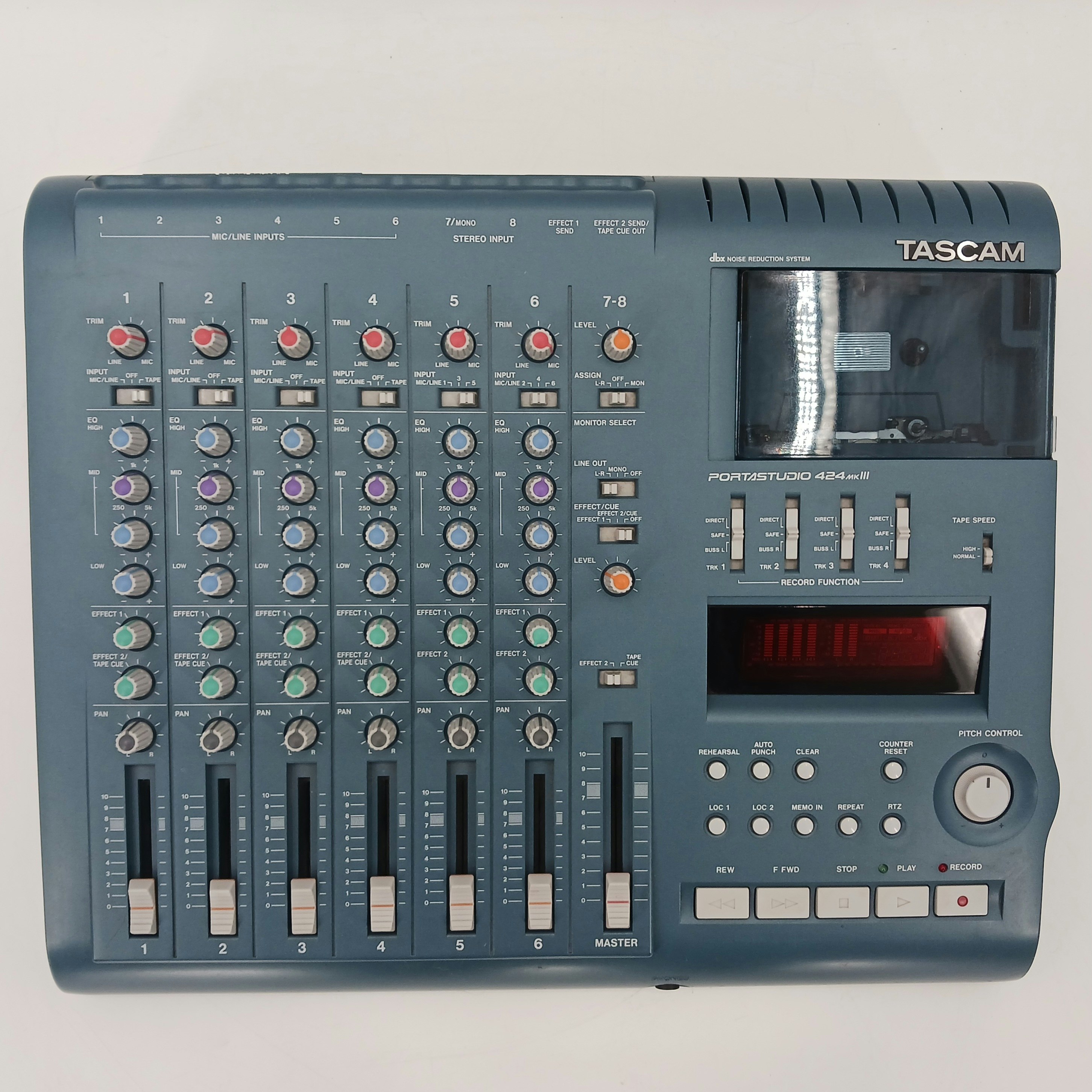 ☆良品 TASCAM PORTASTUDIO 424 MTR トラックカセット - レコーディング/PA機器