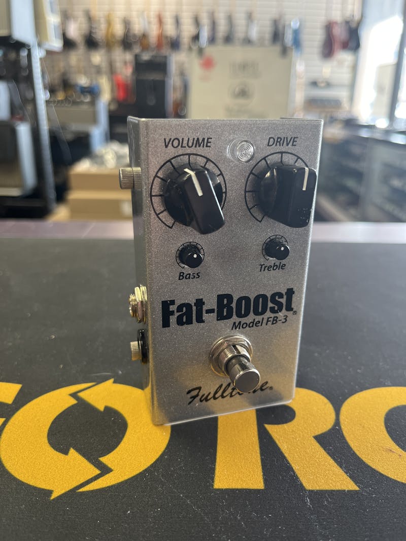 Used Fulltone FAT BOOST FB-3 Guitar Effects Distortion/Overdrive