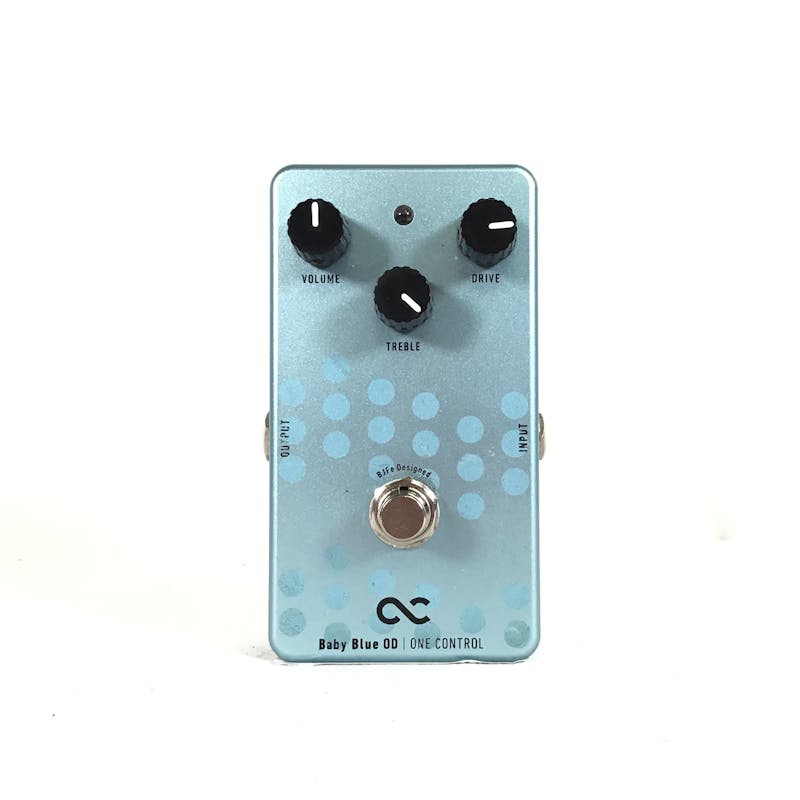 Used ONE CONTROL BABY BLUE OD Guitar Effects Distortion/Overdrive