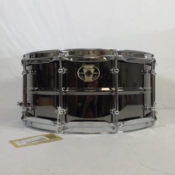 Used - Ludwig 6.5 X 14 BLACK MAGIC BRASS SNARE