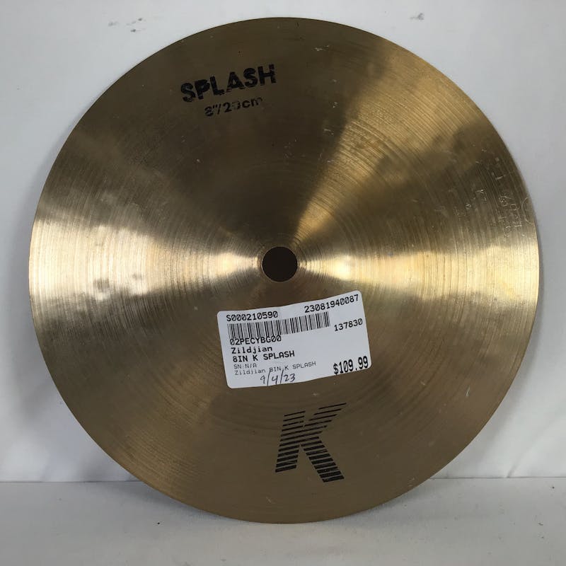 Used - Zildjian 8IN K SPLASH