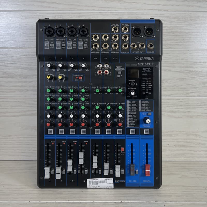 Used - Yamaha MG10XUF W/AC Mixer