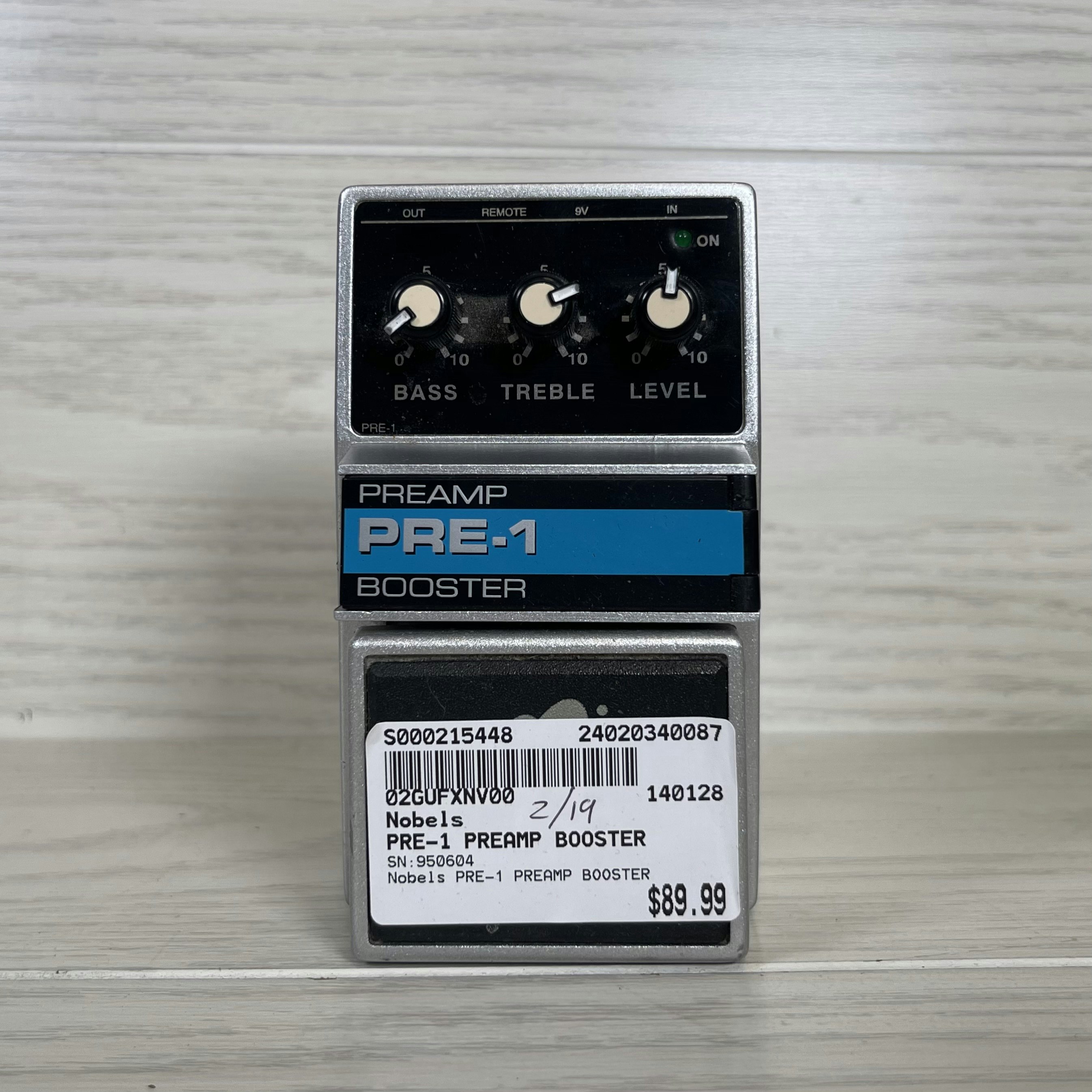 Nobels Preamp/Booster PRE-1 - エフェクター