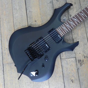 ESP LTD F-200 Electric Guitar, Satin Black — Morris Guitar Company