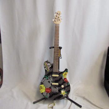 Used Musicman AX20 ROCKSTAR ENERGY PROTOTYPE Electric Guitars Custom  Graphics
