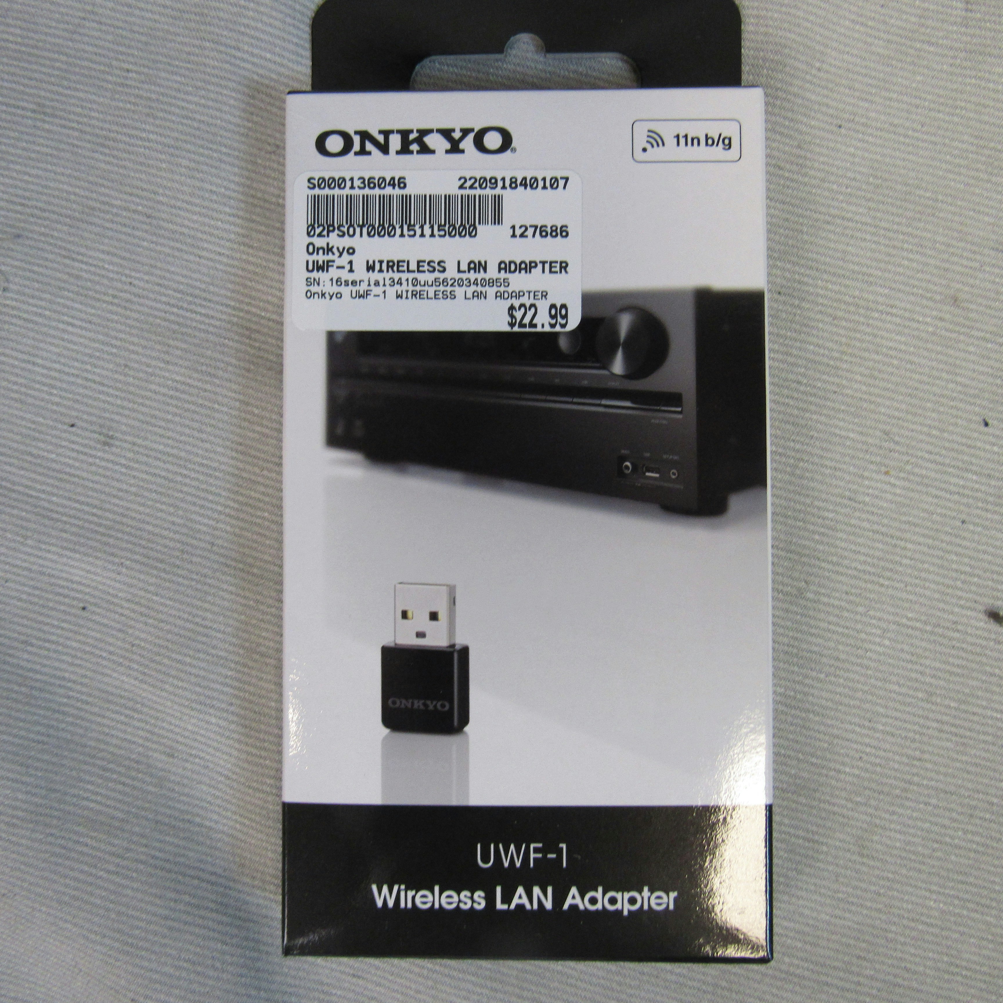 Used Onkyo UWF-1 WIRELESS LAN ADAPTER Pro Sound - Other