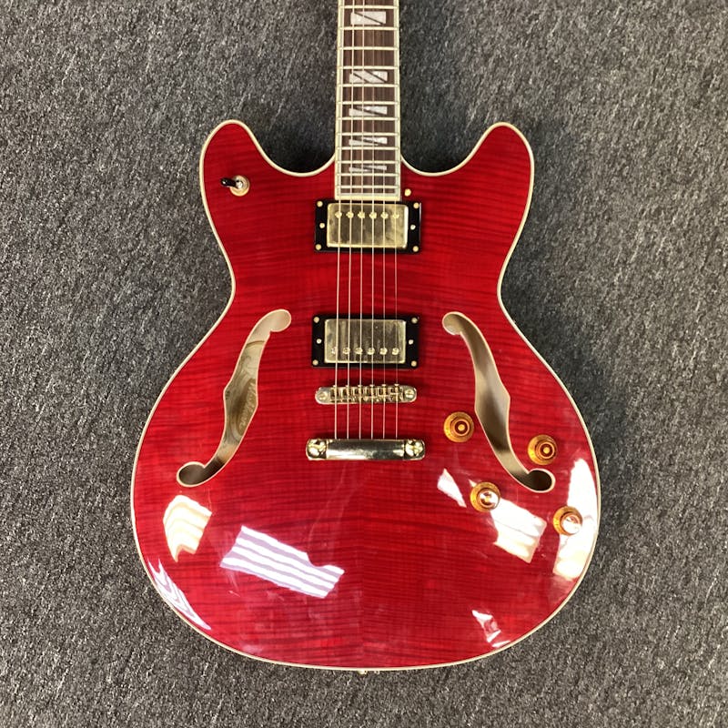 Used Washburn HB-35 Electric Guitars Red