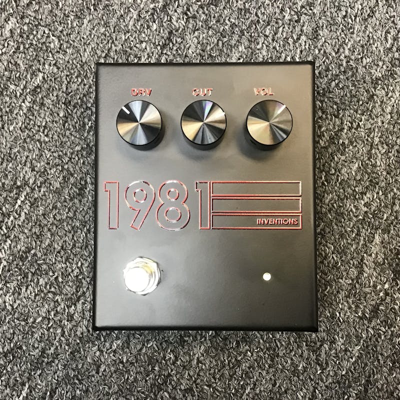 Used 1981 INVENTIONS DRV OVERDRIVE Guitar Effects Distortion/Overdrive