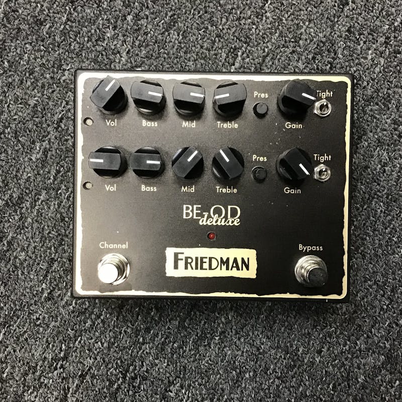 Used Friedman BE-OD DELUXE Guitar Effects Distortion/Overdrive