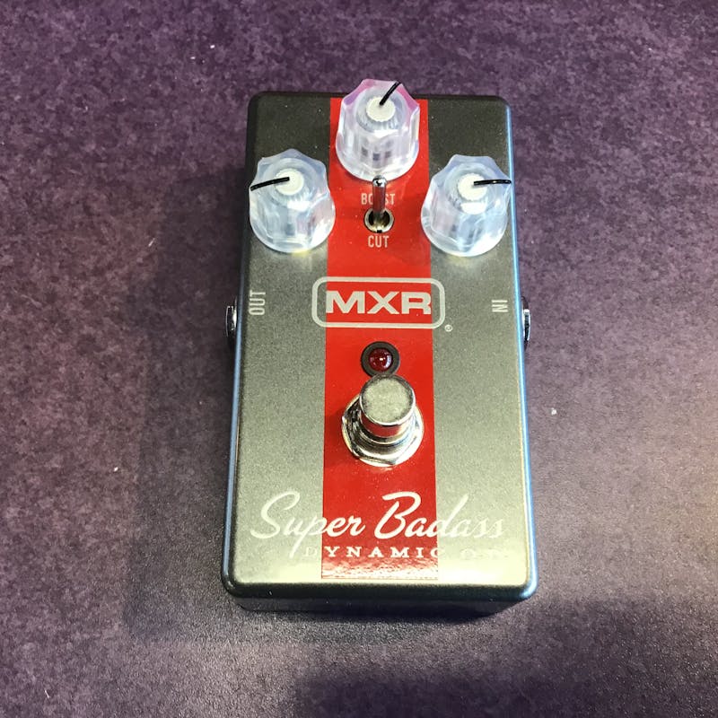 Used MXR SUPER BADASS DYNAMIC OD Guitar Effects Distortion