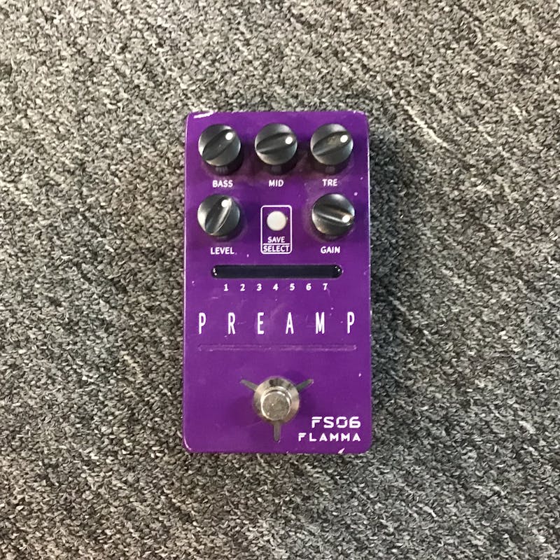 Used FLAMMA FS06 PREAMP Guitar Effects Multi FX Guitar Effects