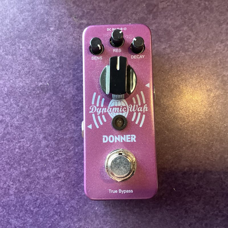 Used Donner DYNAMIC WAH Guitar Effects Wah and Filter