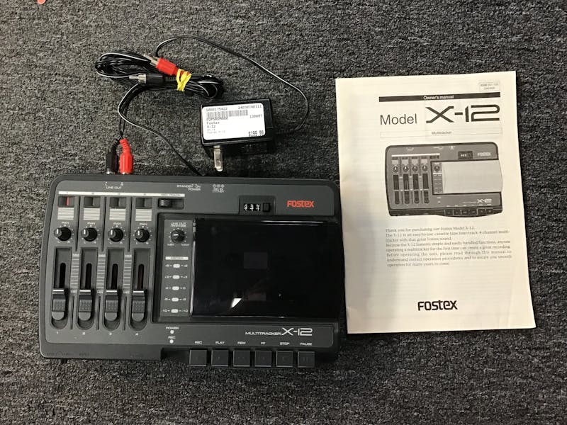 Used Fostex X-12 Recording Equipment Recording Equipment