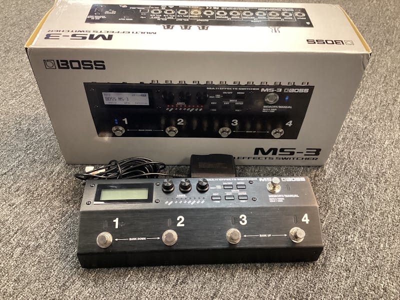 Used Boss MS-3 Guitar Effects Effects