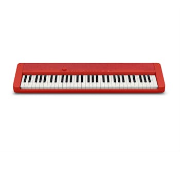 CT-S1RD, Casiotone 61 Key Red Portable Keyboard