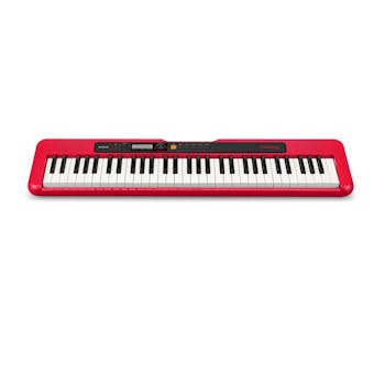 New Casio CT-S200 Casiotone 61-Key Portable Keyboard Red Keyboard