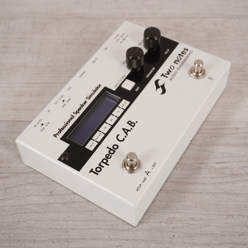 Used Two Notes Torpedo C.A.B. Speaker Simulator Pedal