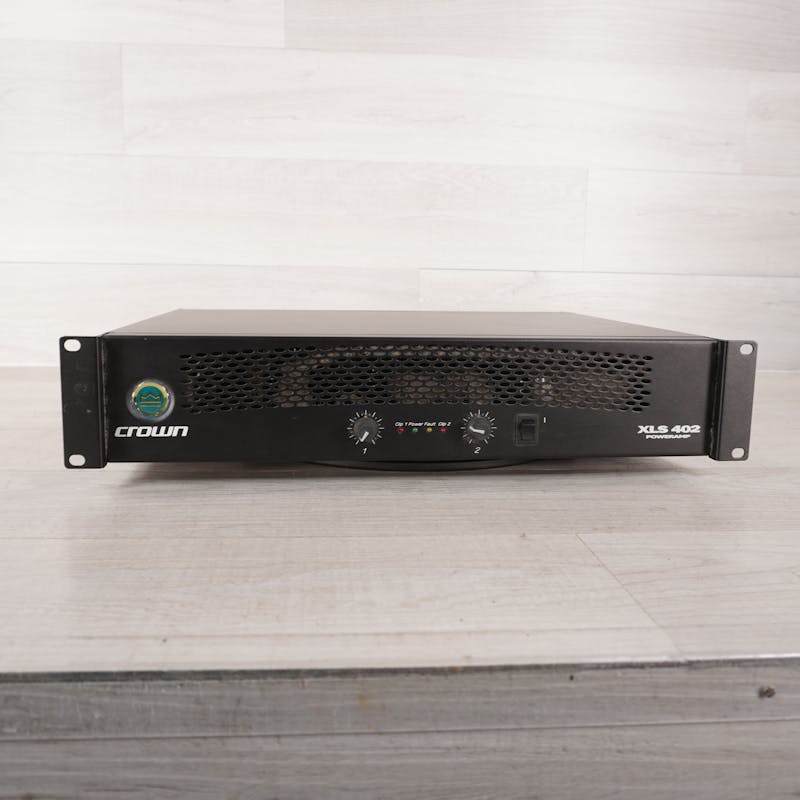 Used Crown XLS 402 Power Amplifier