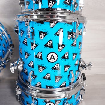 Used PDP by DW 4-piece Aquabats Action Drum Kit