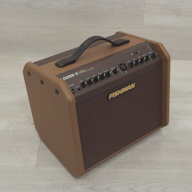 Fishman loudbox mini charge deals acoustic amplifier