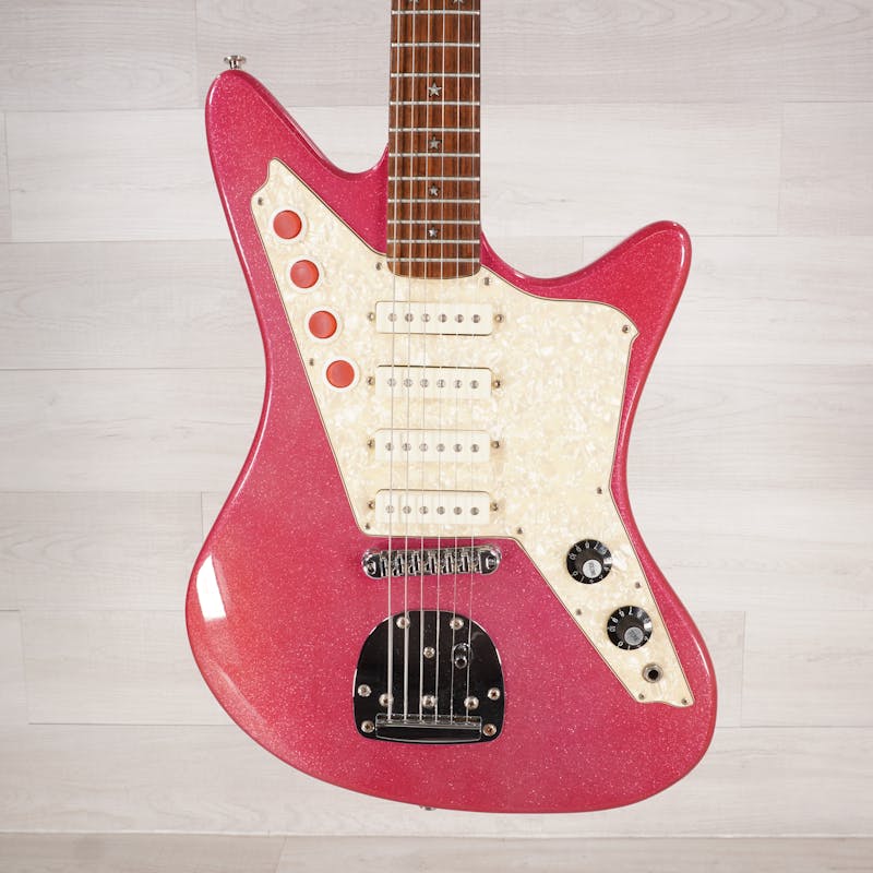 Used Dipinto Galaxie 4 Safari Electric Guitar - Pink