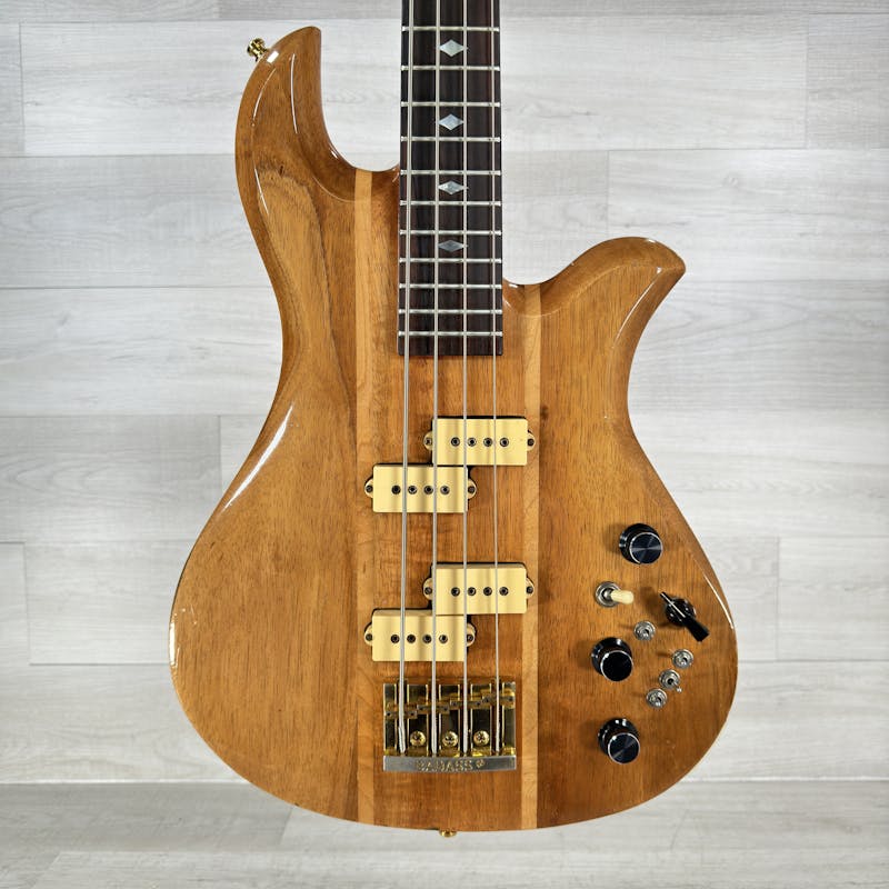 Used BC Rich USA Eagle 4-string Bass Guitar - Koa