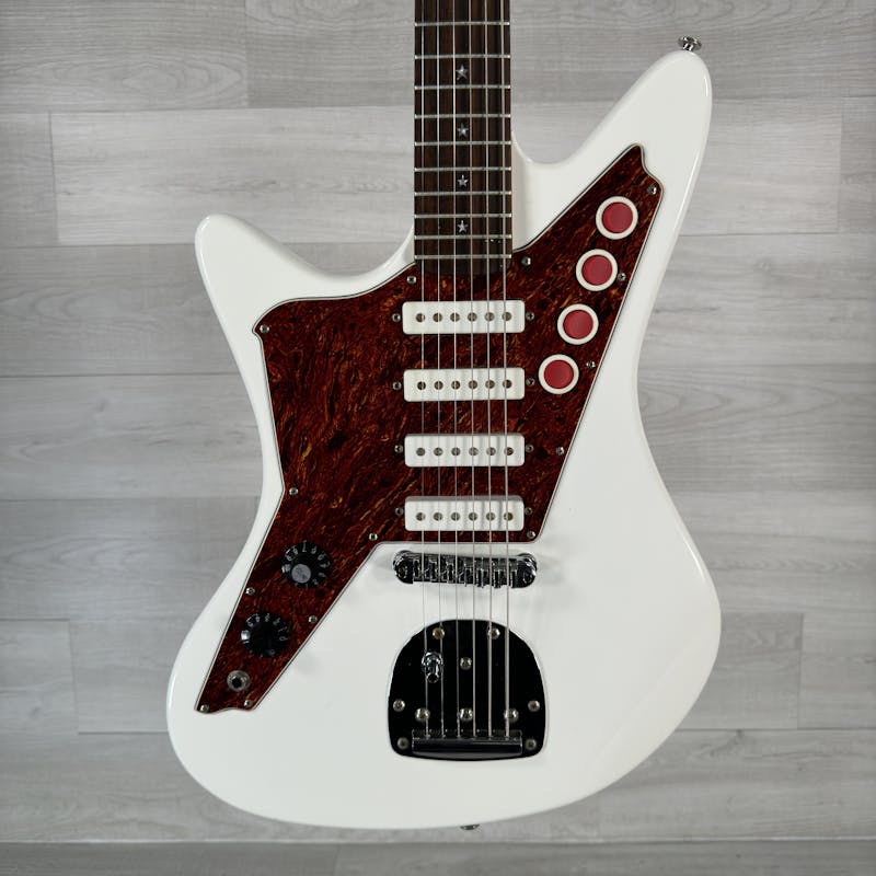 Used Dipinto Galaxie 4 Left-handed Electric Guitar - White